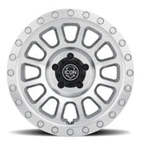 ICON Hulse 17 X 8.5 6 X 5.5 0mm Offset 4.75in BS Silver Machined - RV and Auto Parts