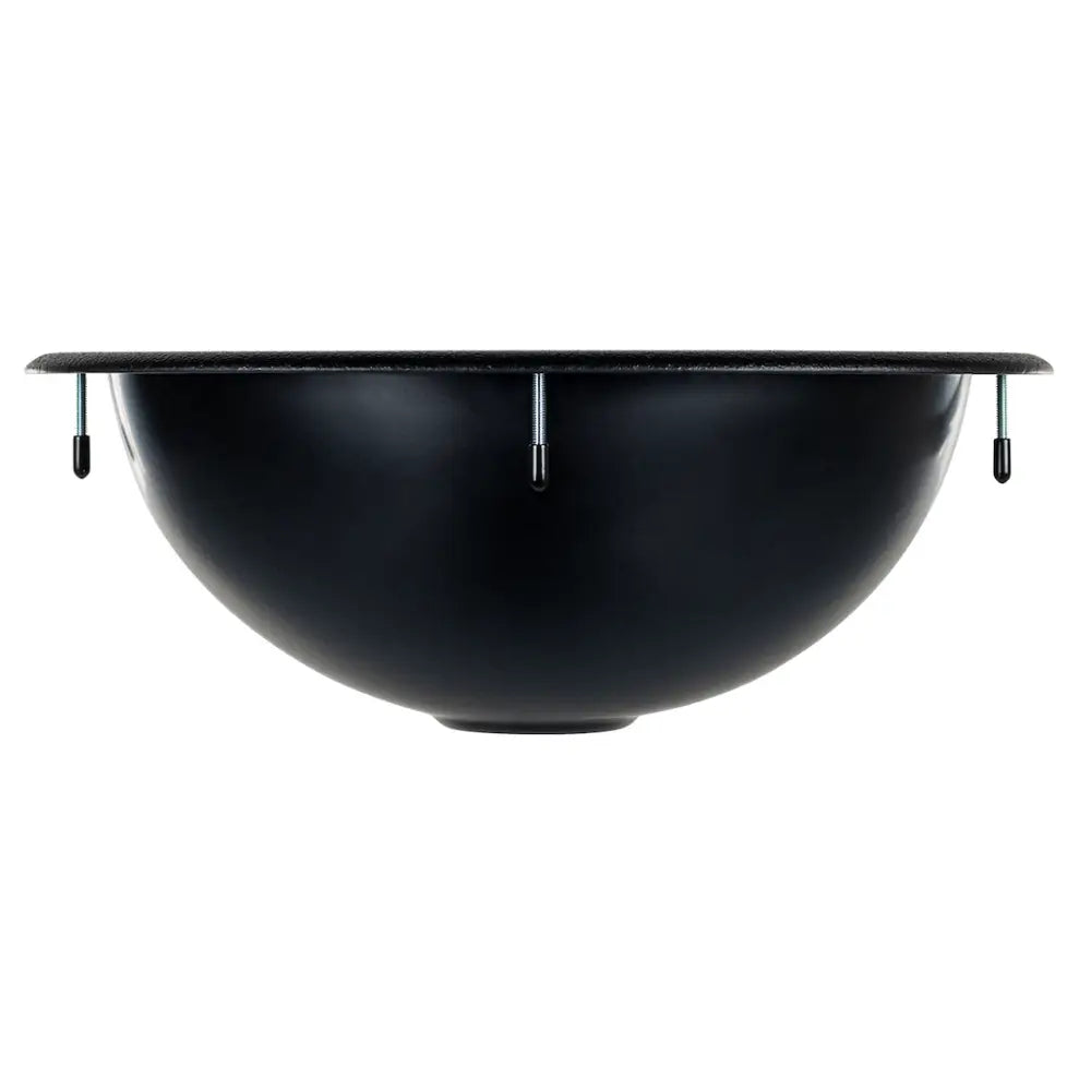 Icon Install The Drain As Required Sink 15920 - Black SO1013 Oval 10X13