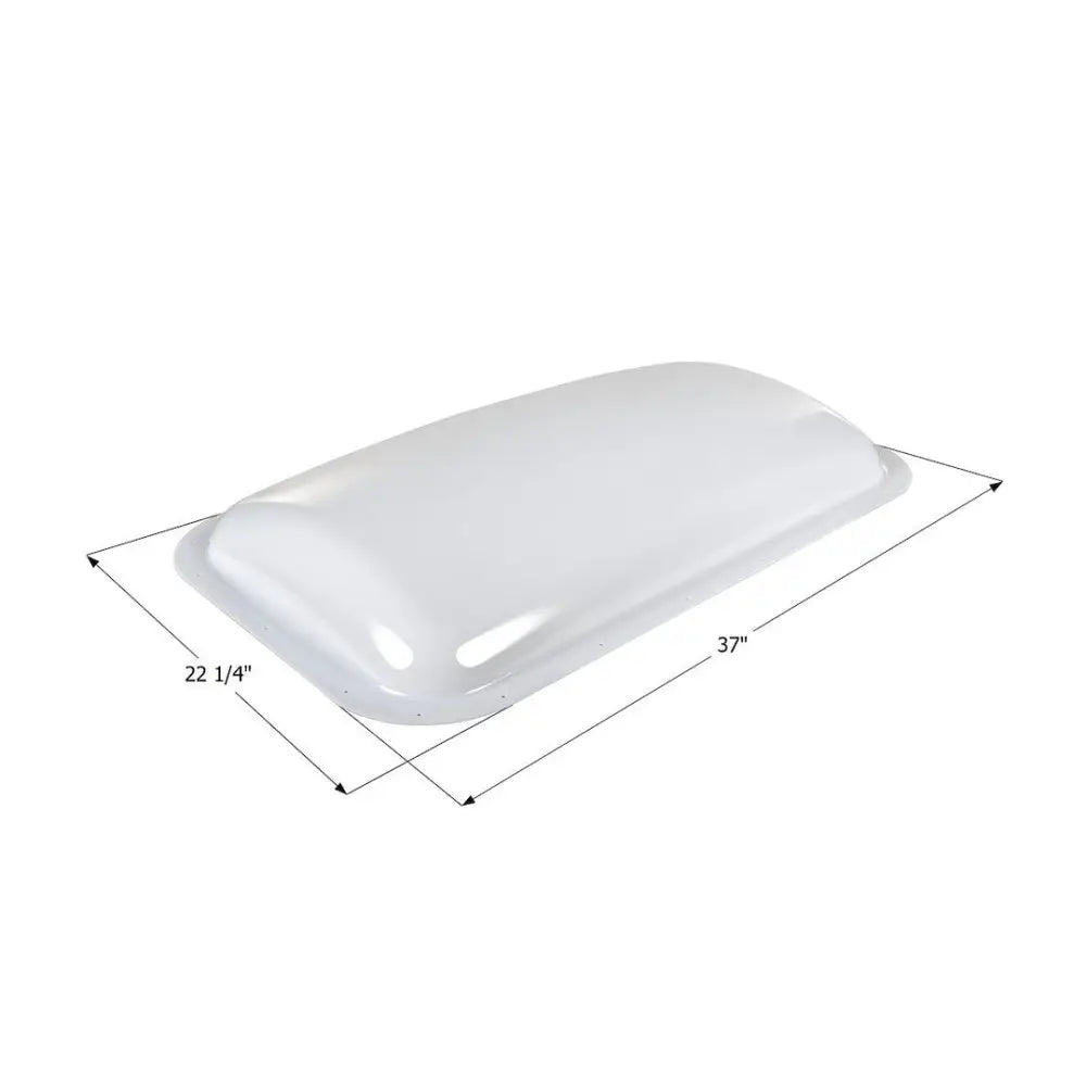 Icon 15929 Durable, Impact-Resistant Polycarbonate - White Skylight SL 1934W