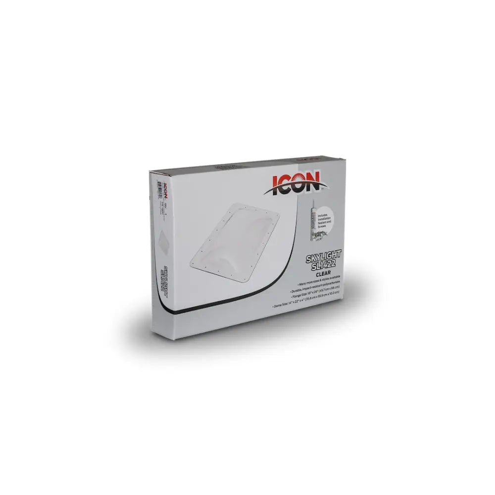 Icon Install With Icon Skylight Sealant 16031 - Clear SL 1422C Includes