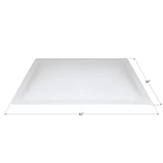 Icon 15008 Durable, impact resistant polycarbonate - RV Skylight SL2638