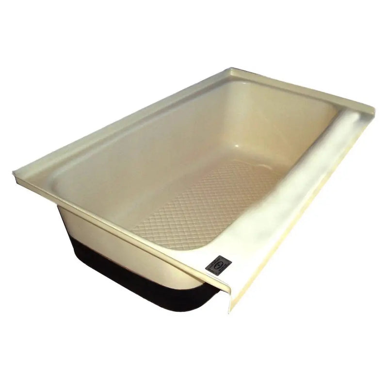 Icon 00483 Constructed of durable abs plastic - White Right Hand Drain