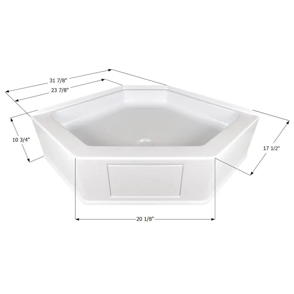 Icon 15232 - Shower Pan NSB3232-PW