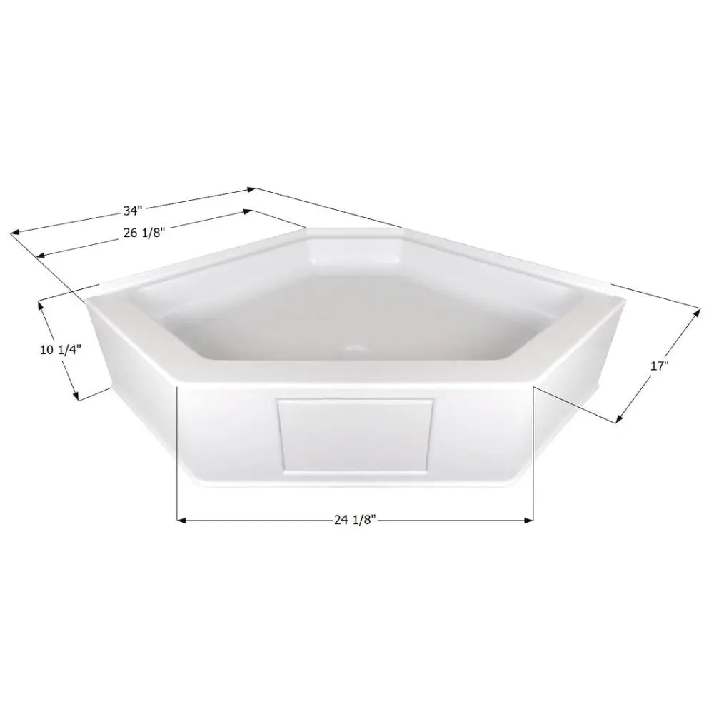 Icon 15233 - Shower Pan NSB3434-PW