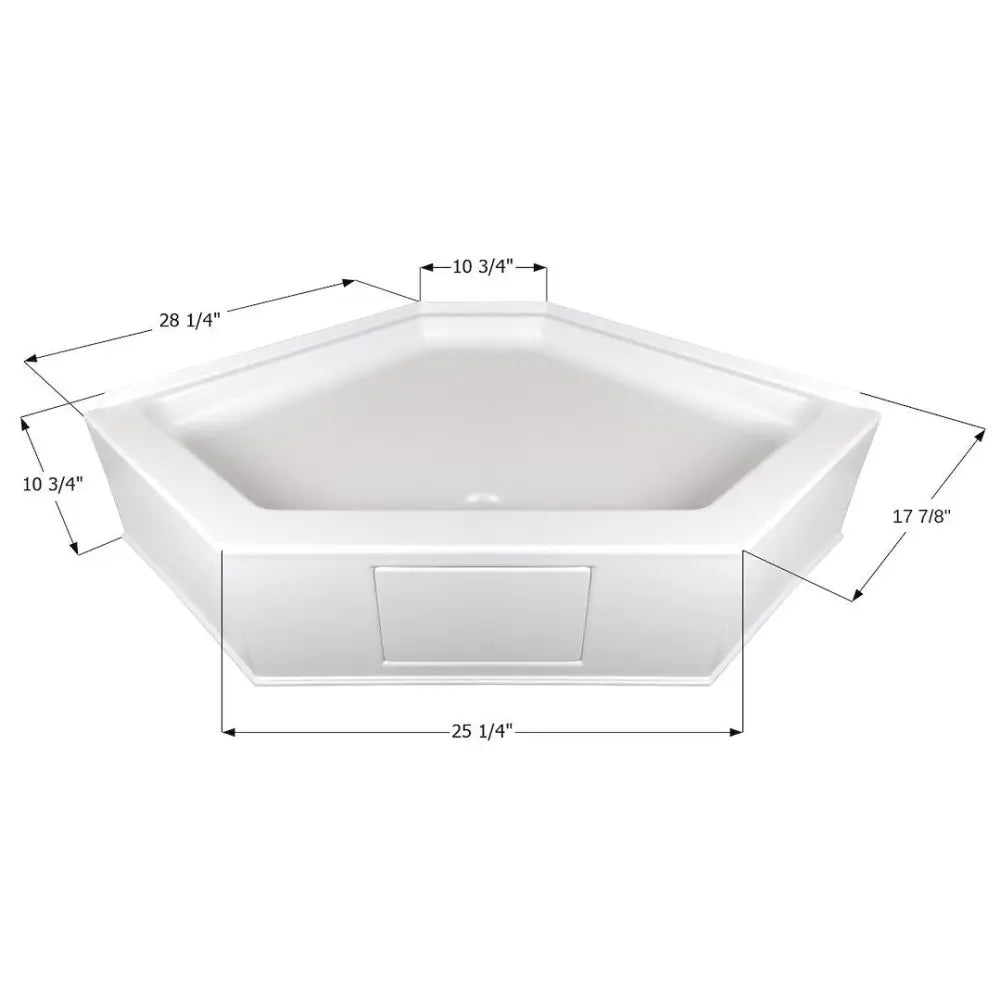 Icon 15234 - Shower Pan NSB3636-PW