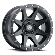 ICON 1817858547SB ICON Rebound 17x8.5 5x5.5 0mm Offset 4.75in BS Satin Black Wheel - 1817858547SB