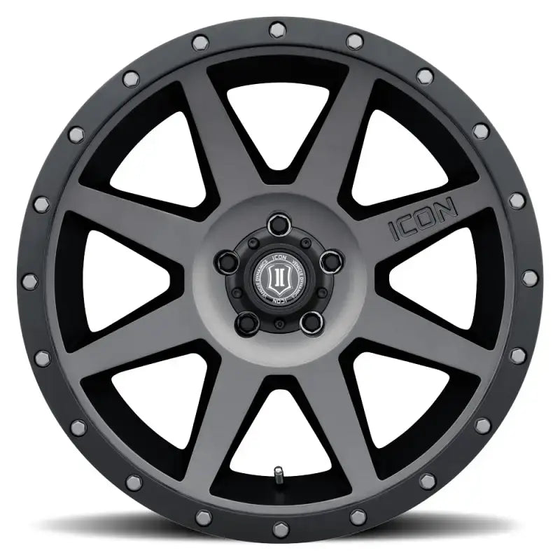 ICON Rebound 20x9 6x5.5 0mm Offset 5in BS Titanium Wheel - 1820908350TT