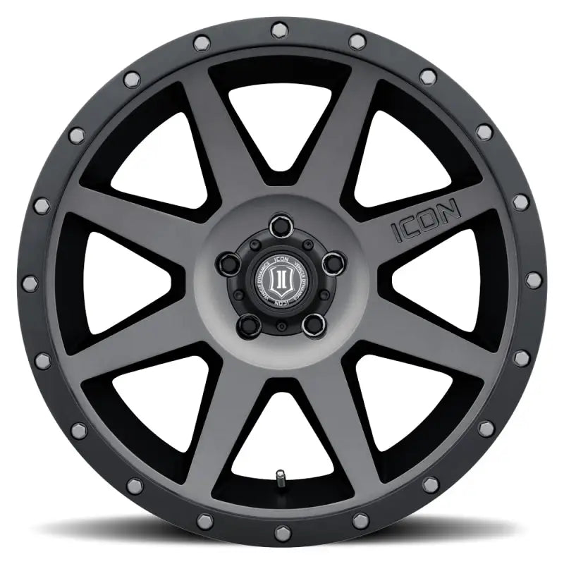 ICON Rebound 20x9 6x5.5 0mm Offset 5in BS Titanium Wheel - 1820908350TT