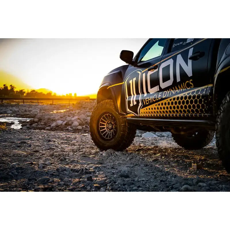 ICON Recon Pro 17x8.5 5 x 150 25mm Offset 5.75in BS Charcoal Wheel - 23617855557CH