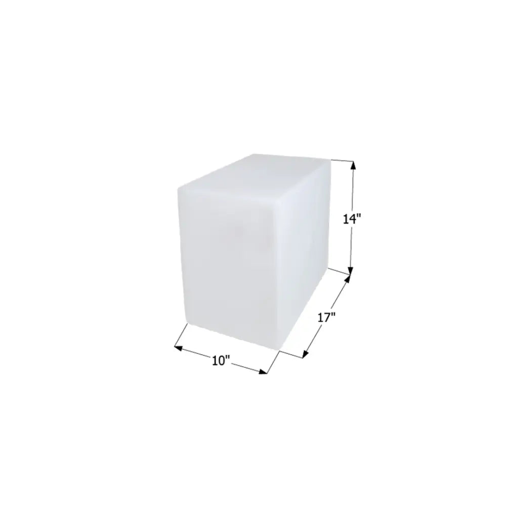 Icon Roto-Molded Design Fresh Water Tank 12498 - WT2464 17X14X10