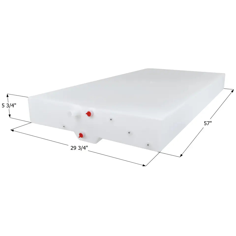 Icon Roto-Molded Design Fresh Water Tank 14988 - WT3881 57X29.75X