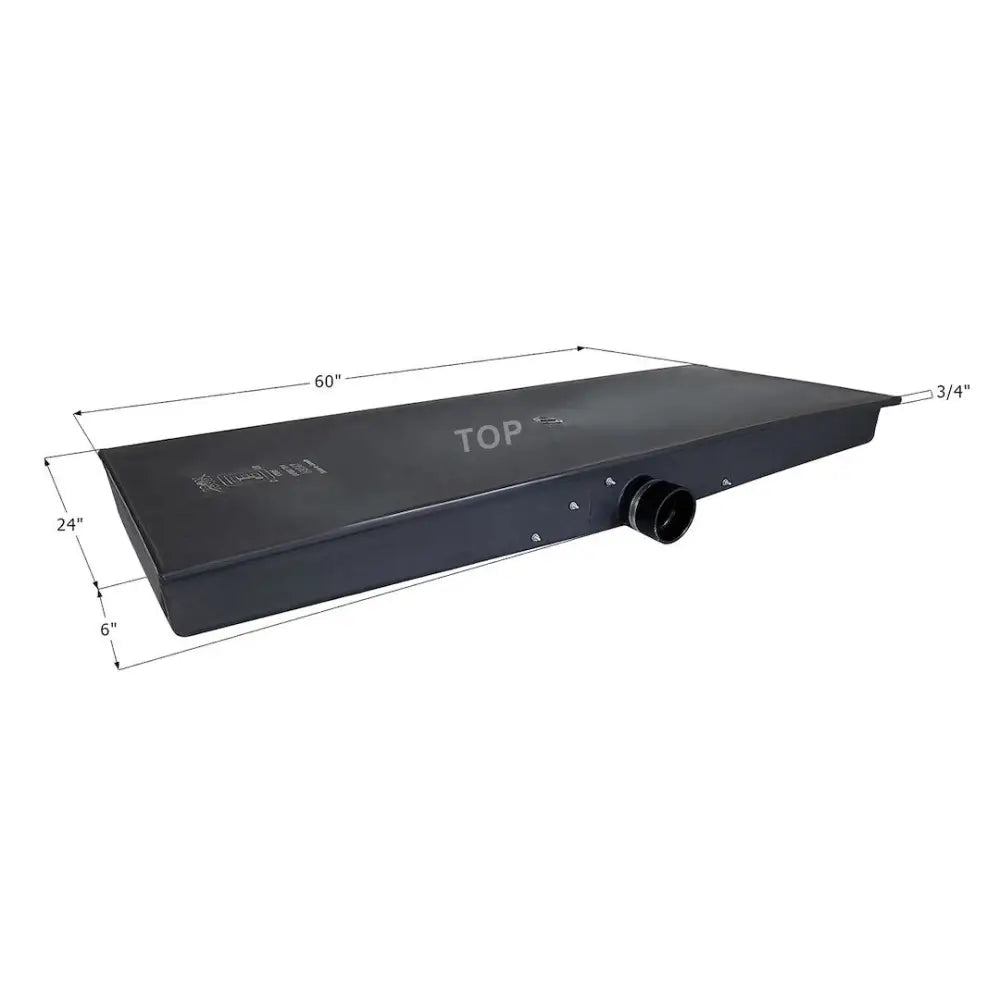 Icon Roto-Molded Design Waste Holding Tank 14252 - H3547 60X24X6 22 GA