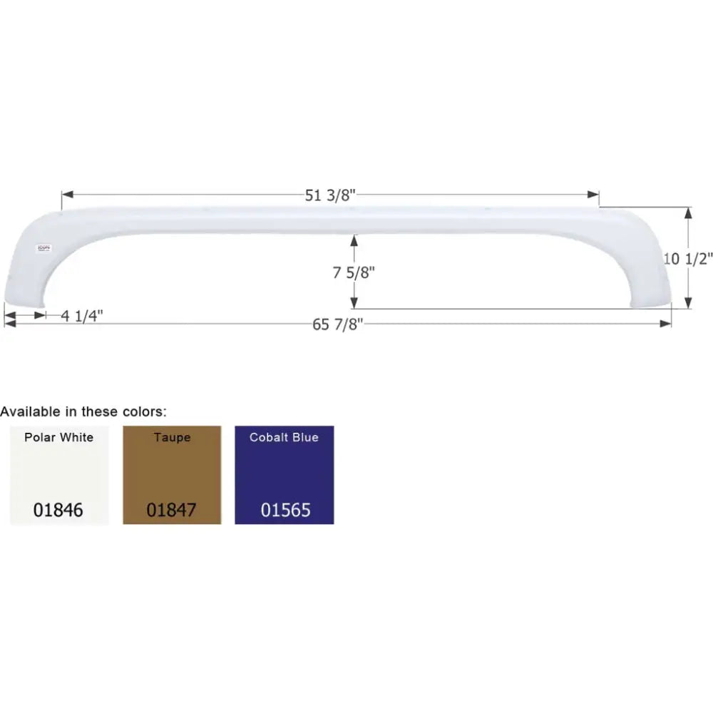 Icon Technologies Limited RV 01565 Fender Skirt - Blue