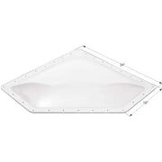 Icon Technologies Limited RV 01870 Roof Vents Fans & Skylights - Clear
