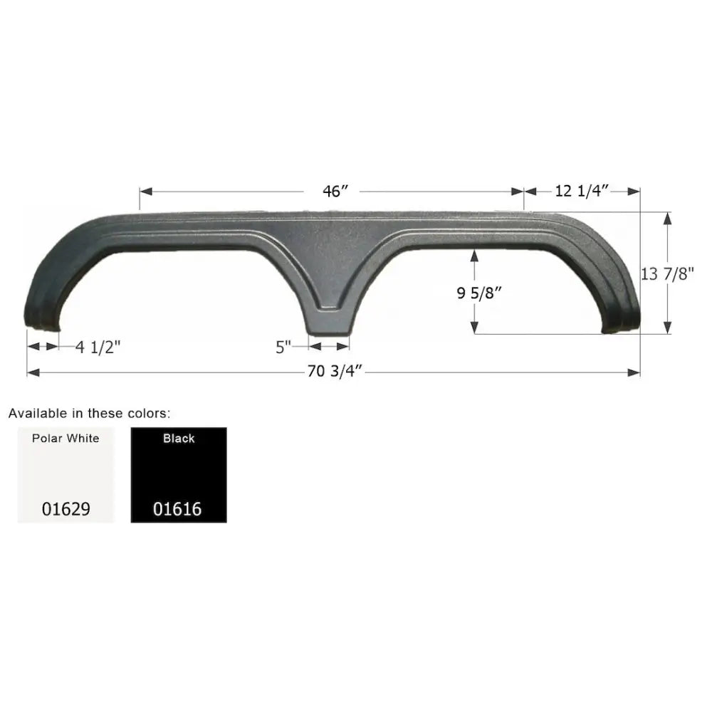 Icon 01616 Fits various gulfstream brands - Fender FS764BL
