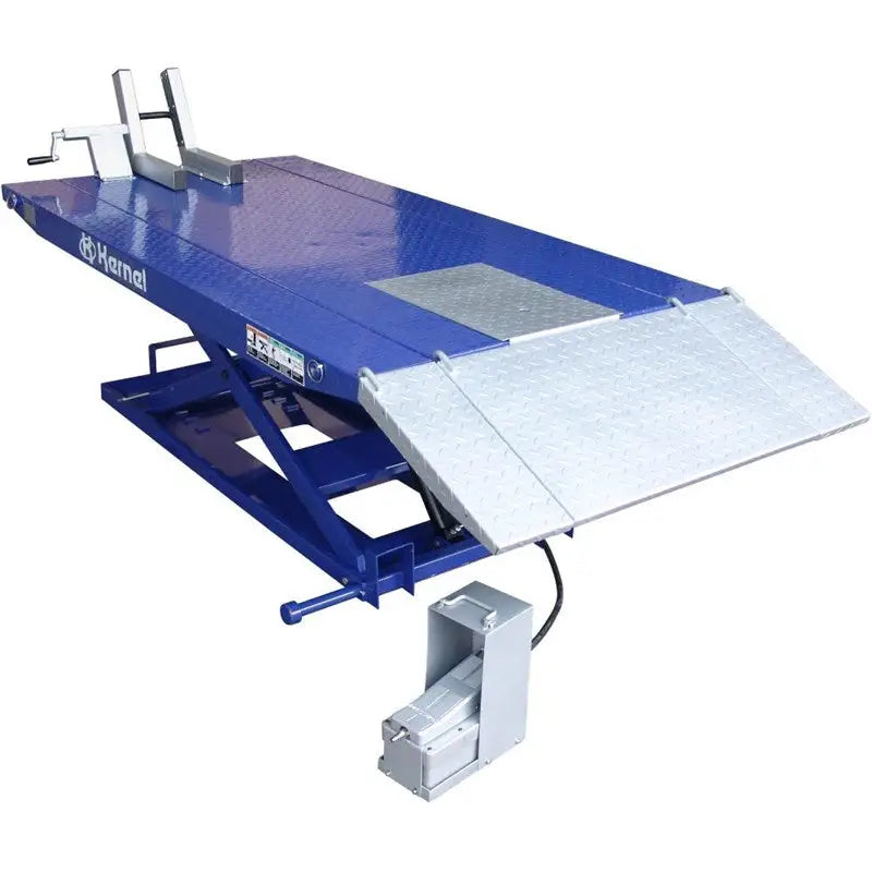 Ideal M-1500C-HR-BLK 1500 High Rise Cyc/Atv Lift W/Vise Balance Bar Air Yd. P - Stands/Lifts