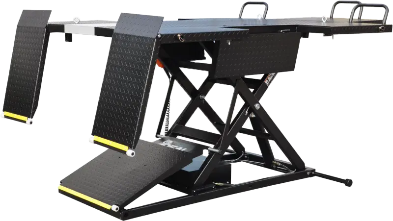 Ideal U-2200IEH-XR-BLK Elec-Hydra Utv Lift W/ Integrated Motor & Retract Ram - Stands/Lifts