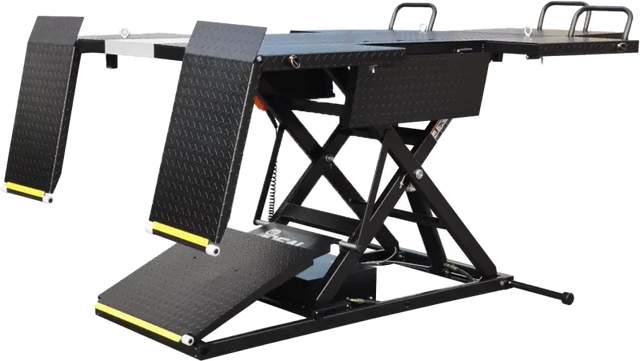 Ideal U-2200IEH-XR-BLK Elec-Hydra Utv Lift W/ Integrated Motor & Retract Ram - Stands/Lifts