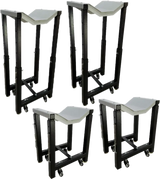 Ideal WHLSTDKITUF2500EHXBK Wheel Stand Kit (Uf-2200Eh-X) Set Of 4Ea Adjustable Height - Stands/Lifts