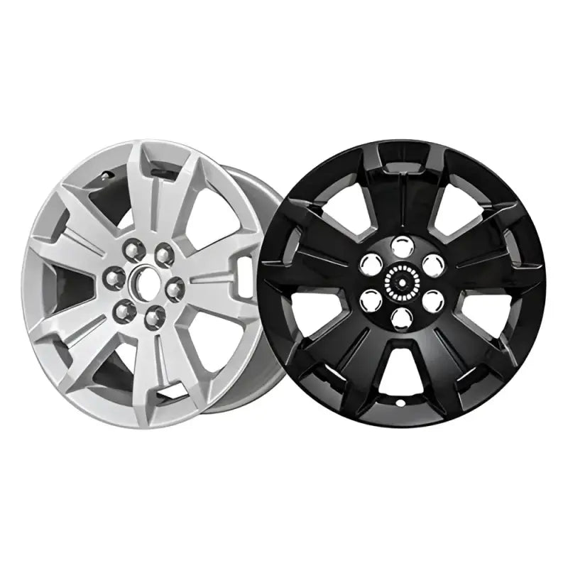 Gloss Black and Silver Wheel Covers for 16-21 Sentra - IMP465BLK Coast2Coast Imp Set of 4