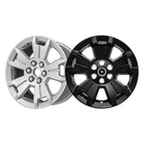 Gloss Black and Silver Wheel Covers for 16-21 Sentra - IMP465BLK Coast2Coast Imp Set of 4