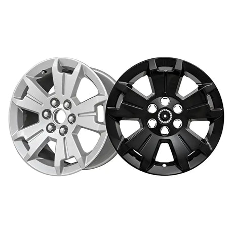 Gloss Black and Silver Wheel Covers for 16-21 Sentra - IMP465BLK Coast2Coast Imp Set of 4