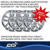 IMP484X Coast2Coast Ws 21-22 Durango Chrm 20’ 10 Spk - Wheel Skin