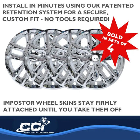 IMP484X Coast2Coast Ws 21-22 Durango Chrm 20’ 10 Spk - Wheel Skin