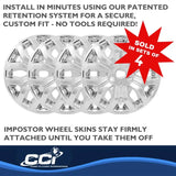 IMP491X Coast2Coast Ws 21-23 F150 Chrm 18’ 6 Y Spk - Wheel Skin