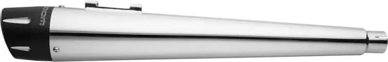 IN00056 Combat Slip Ons 4.5" Chrome W/Black Tip Indian