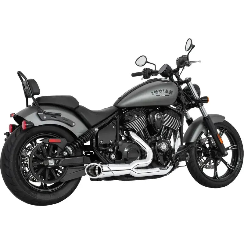 FREEDOM IN00399 Shorty 2 1 4.5" Combat End Cap Indian Chief Ch/Ch