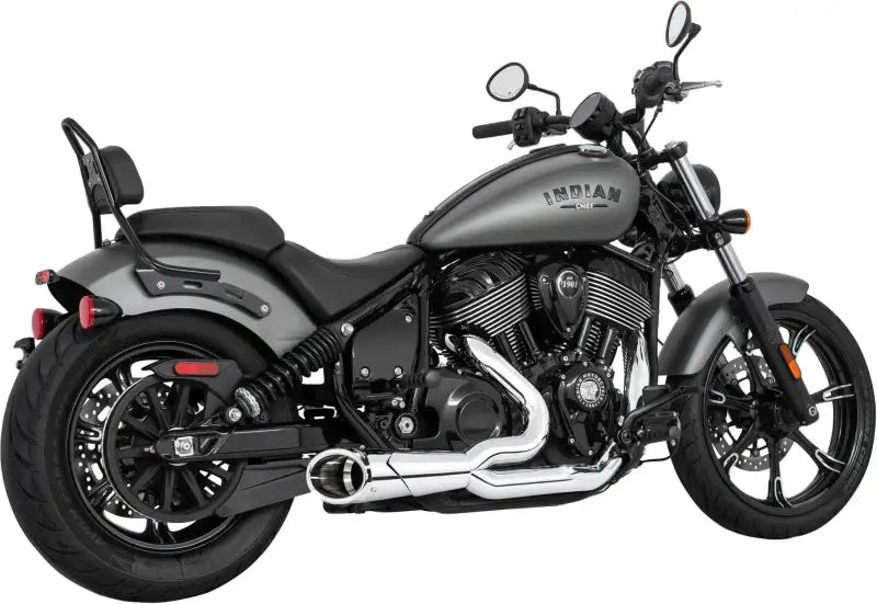 FREEDOM IN00399 Shorty 2 1 4.5" Combat End Cap Indian Chief Ch/Ch