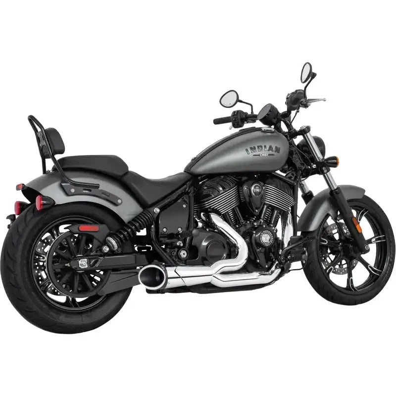 FREEDOM IN00400 Shorty 2 1 4.5" Combat End Cap Indian Chief Ch/Bk