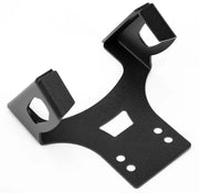 Black metal IN4114KIT turn signal relocation bracket for hard luggage mounting hardware