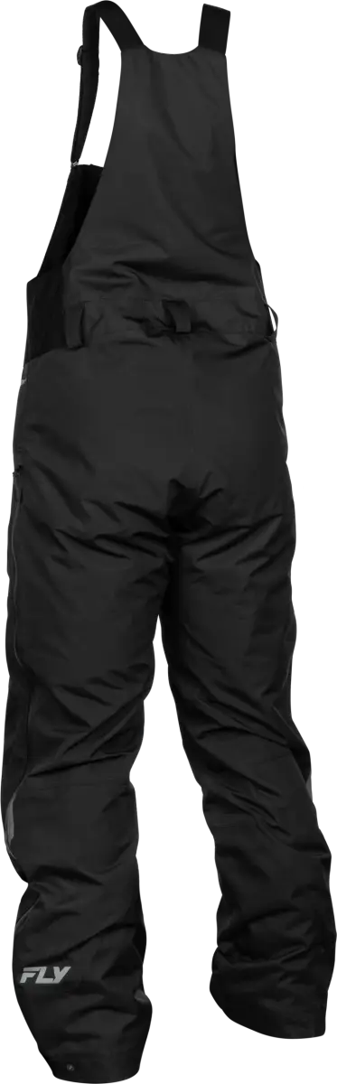 Incline Bib Black/Grey Md Tall - FLY RACING