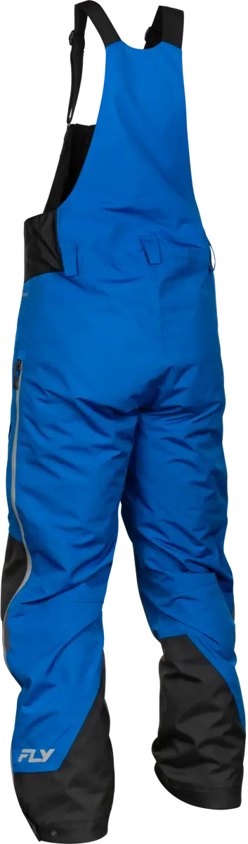 Incline Bib Blue/Grey Lg Tall - FLY RACING