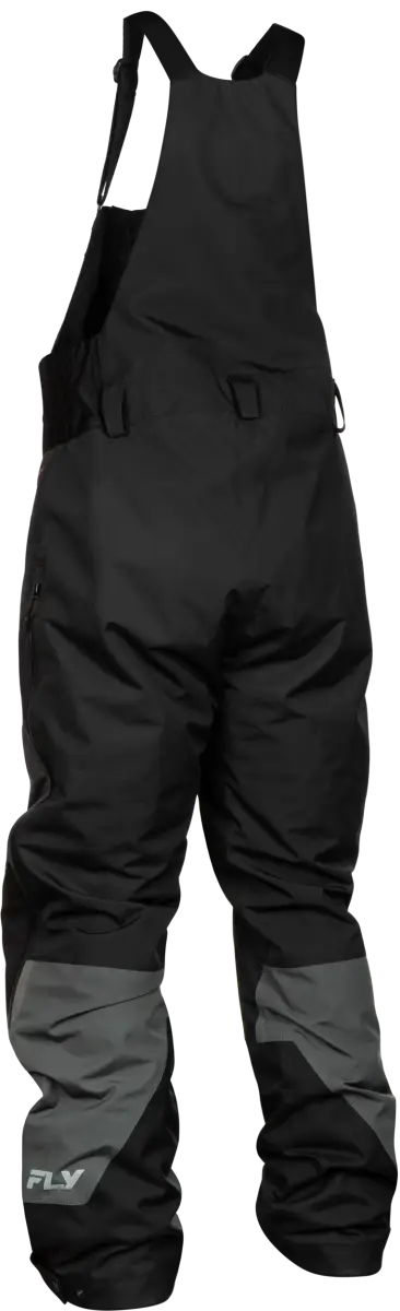 Incline Bib Grey/Black Lg - FLY RACING