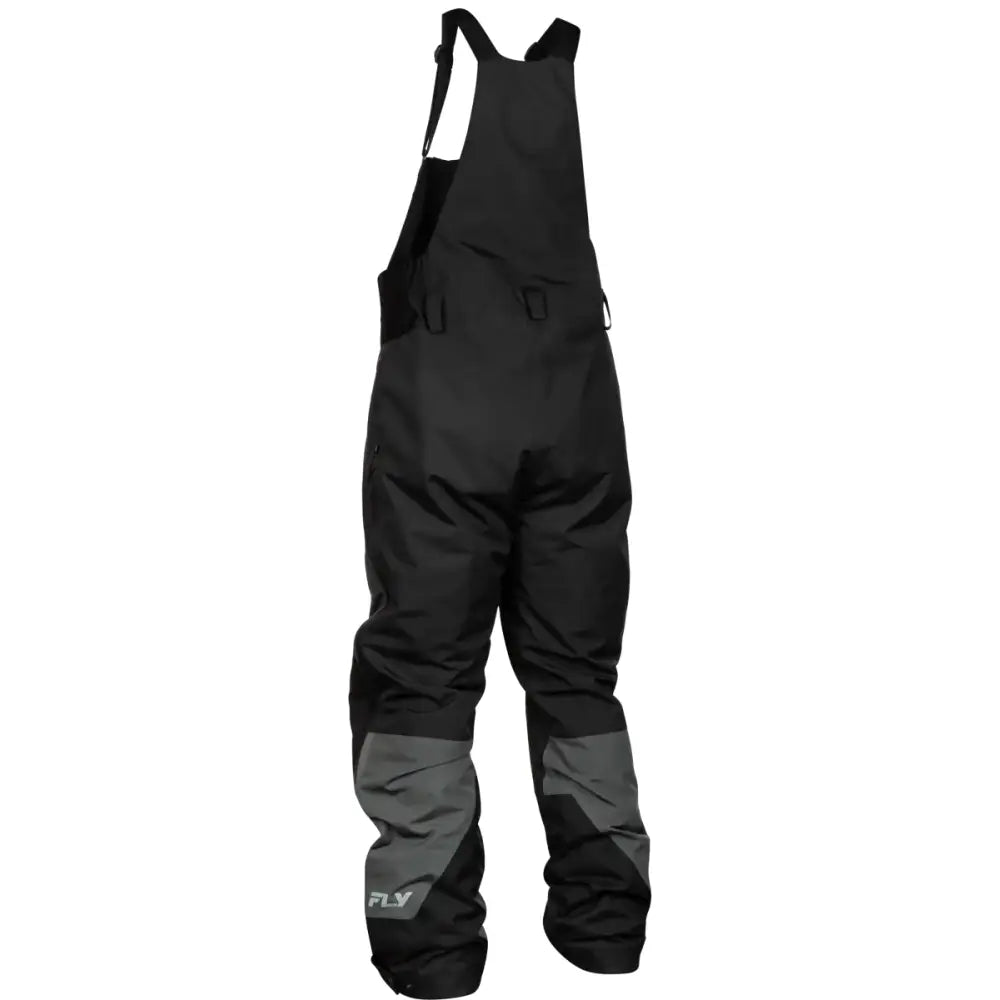 Incline Bib Grey/Black Md Tall - FLY RACING