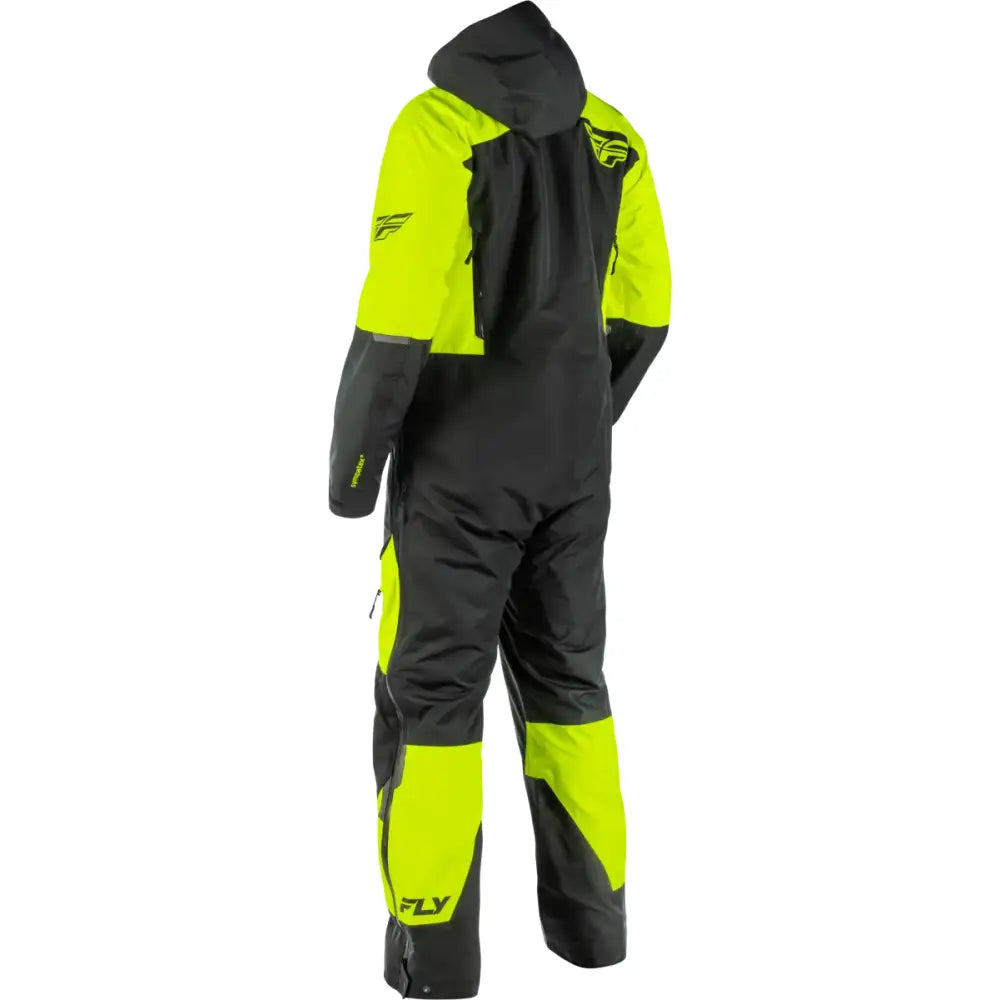 Incline Monosuit Hi Vis/Black 2x - FLY RACING