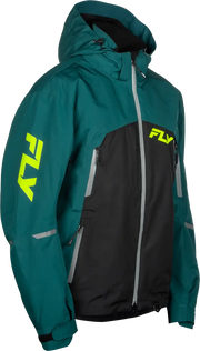 Incline Jacket Teal/Black 2x - FLY RACING