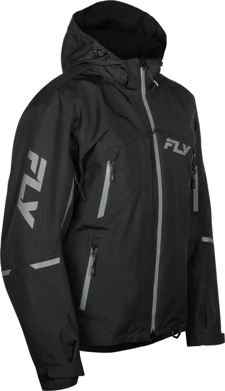Incline Jacket Black/Grey Md - FLY RACING