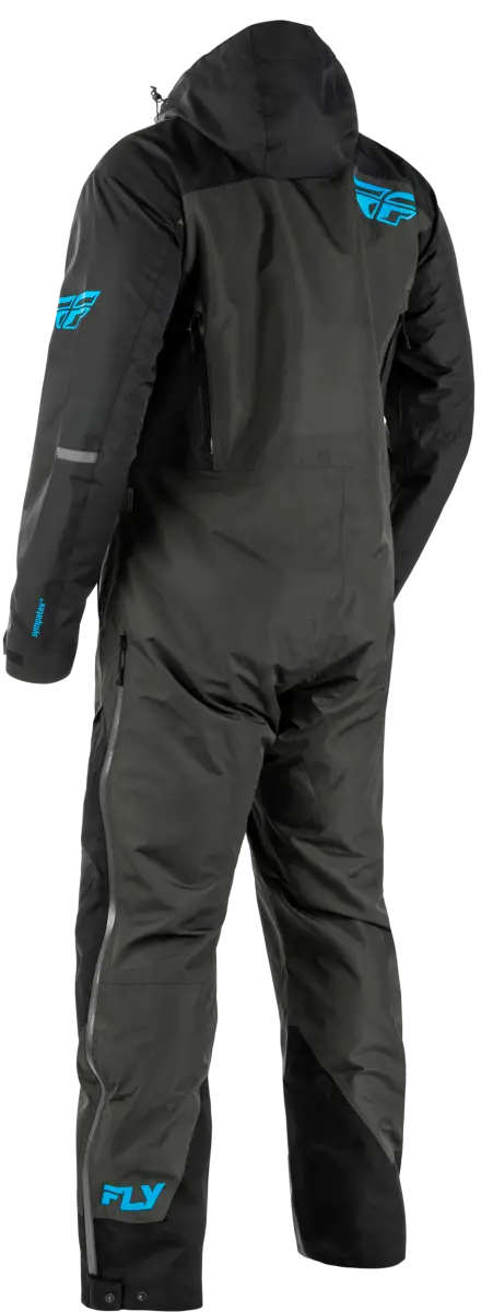 Incline Monosuit Black/Grey/Blue Sm - FLY RACING