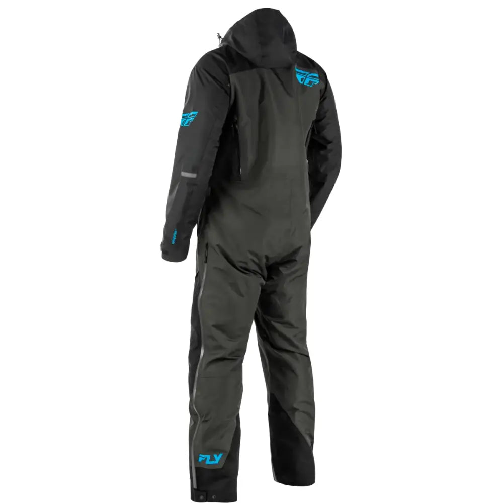 Incline Monosuit Black/Grey/Blue Mt - FLY RACING