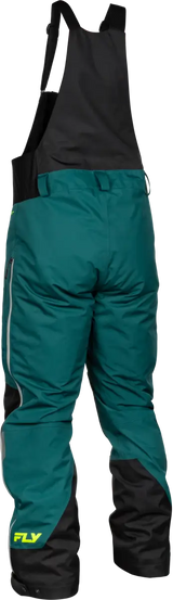 Incline Bib Teal/Black Sm - FLY RACING