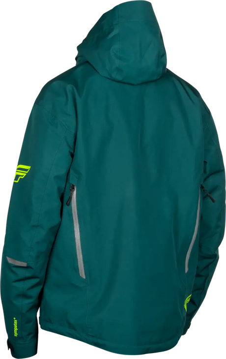 Incline Jacket Teal/Black 3x - FLY RACING