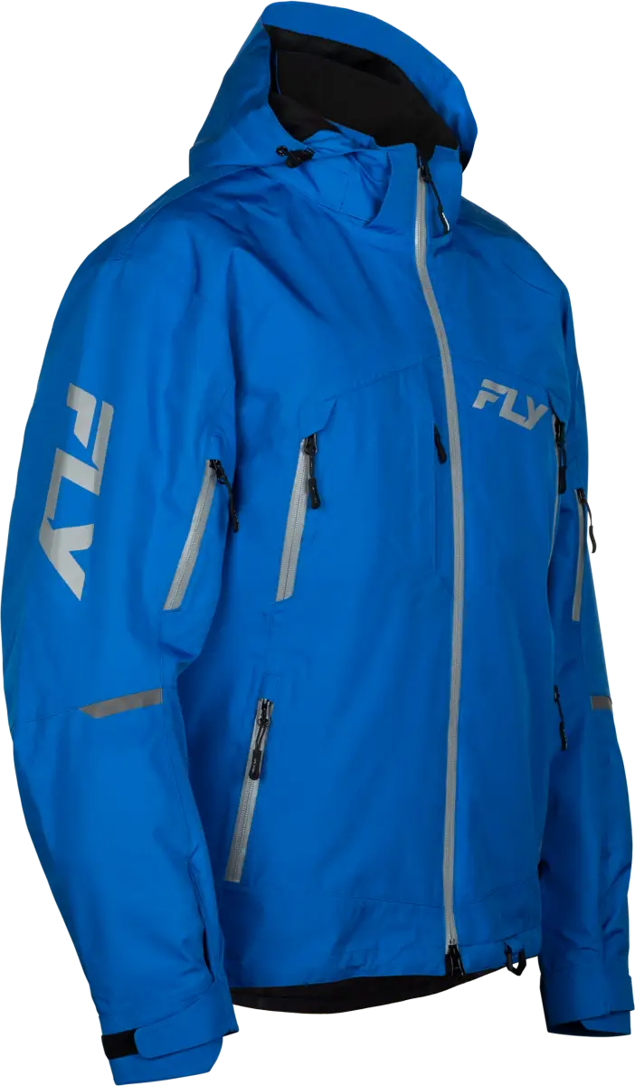 Incline Jacket Blue/Grey 3x - FLY RACING