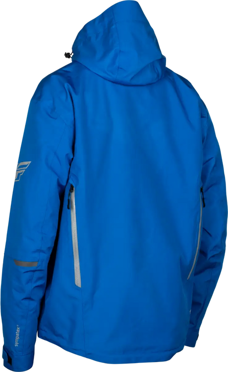 Incline Jacket Blue/Grey Sm - FLY RACING