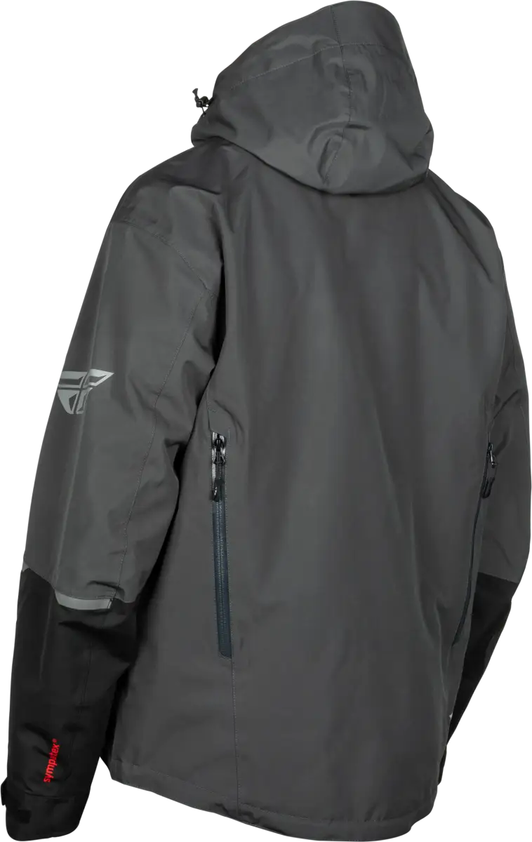 Incline Jacket Grey/Black Lg - FLY RACING