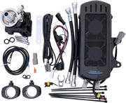 ULTRACOOL Indian Oil Cooler Side Mount Black