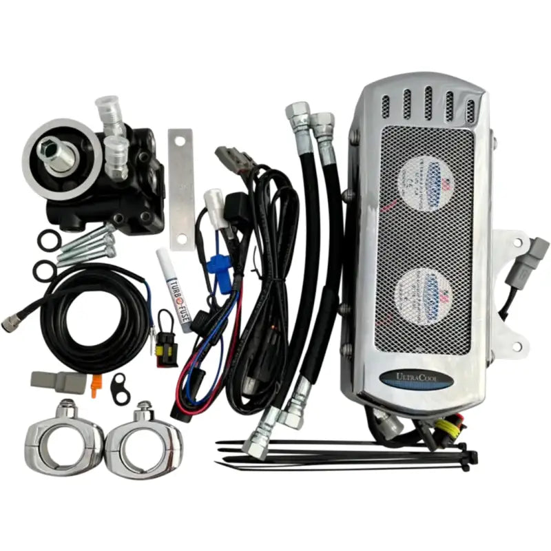 ULTRACOOL Indian Oil Cooler Side Mount Naked